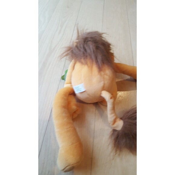 VTG NWT K&M International Slumpers "BERK" LION‎ Plush 12" Plush Toy 2000 - Picture 4 of 12